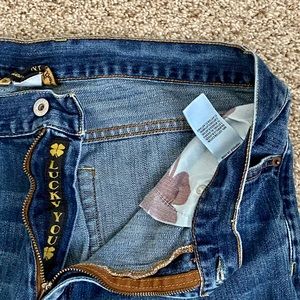 Lucky Brand Men's Straight Leg Jeans 36 Waist